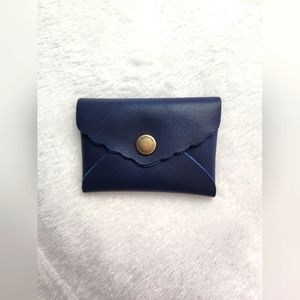 New Portland Leather Goods Electric Blue Daisy